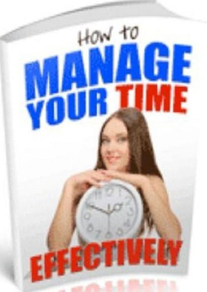 Best Time Management eBook - How to Manage Your Time Effectively - Ask for help!