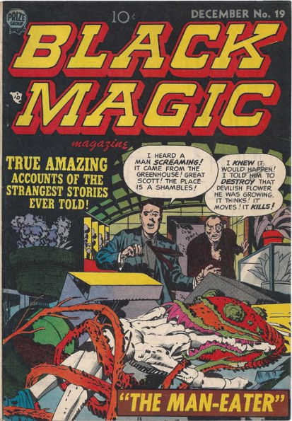 Black Magic Number 19 Horror Comic Book