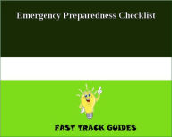 Emergency Preparedness Checklist