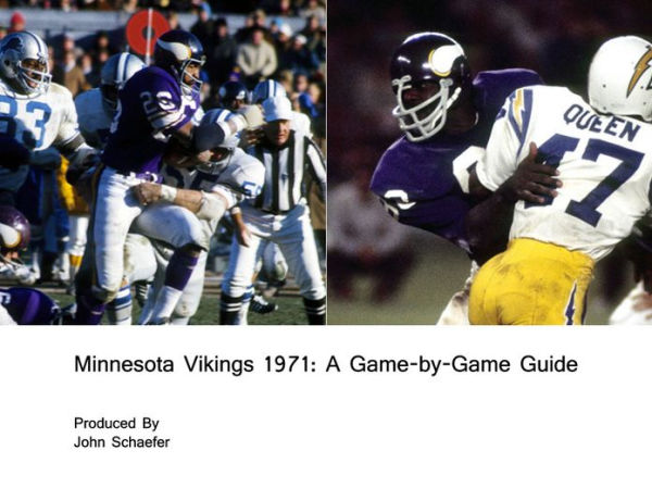 Minnesota Vikings 1971: A Game-by-Game Guide