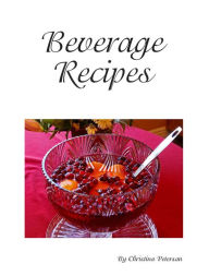 Title: Spiced Drink Recipes, Author: Christina Peterson