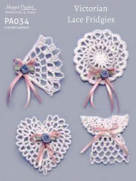 Title: Crochet Pattern Victorian Lace Fridgies PA034-R, Author: MAggie Weldon