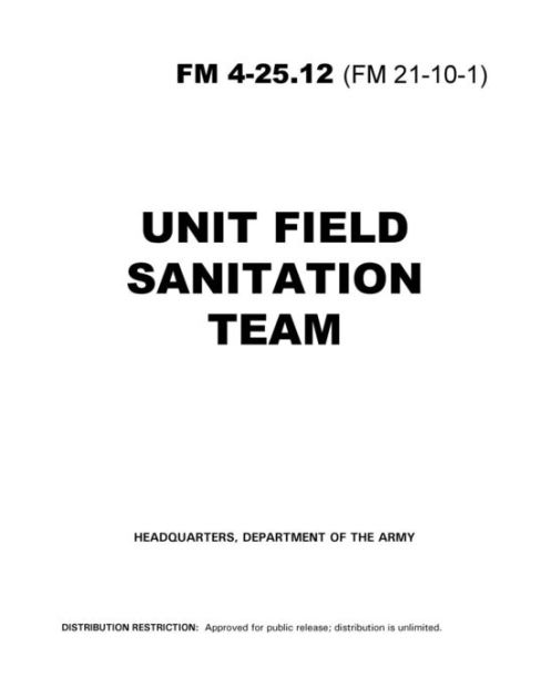 Unit Field Sanitation Team By United States Army 