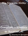 My Sermon Notes: Complete - Genesis to Revelation