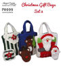 PA999-R Christmas Bags Set 2 Crochet Pattern