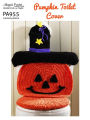 PA955-R Pumpkin Toilet Cover Crochet Pattern