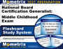 Flashcard Study System for the National Board Certification Generalist: Middle Childhood Exam