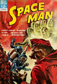 Title: Space Man Number 4 Science Fiction Comic Book, Author: Lou Diamond
