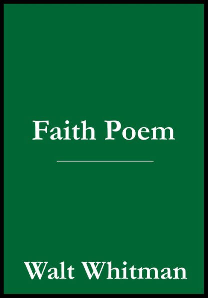 Faith Poem