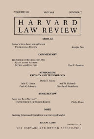 Title: Harvard Law Review: Volume 126, Number 7 - May 2013, Author: Harvard Law Review