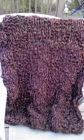 Mock Cable Knit Lap Blanket
