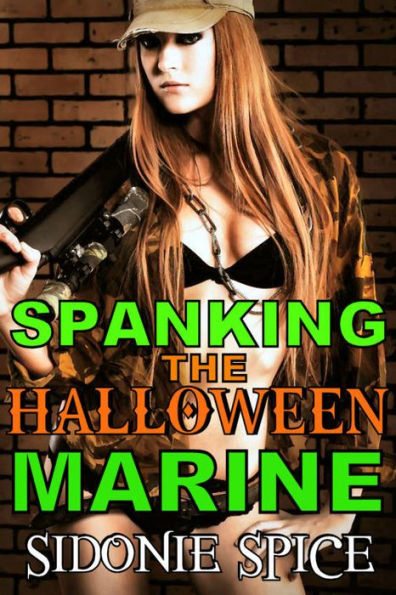 Spanking the Halloween Marine