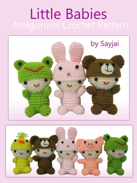  Amigurumi Pattern for Animal Friends (Easy Crochet Doll  Patterns Book 3) eBook : Thawornsupacharoen, Sayjai: Books