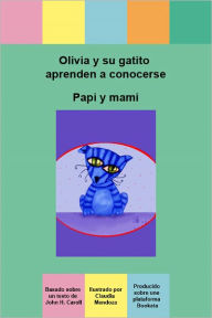 Olivia y su gatito aprenden a conocerse