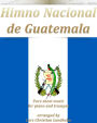 Himno Nacional de Guatemala Pure sheet music for piano and trumpet arranged by Lars Christian Lundholm
