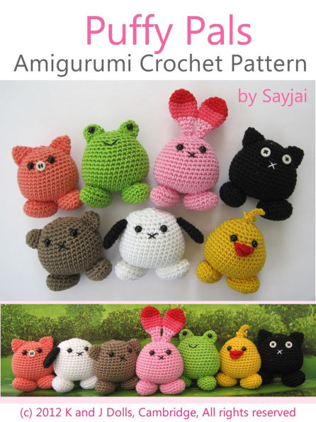 Puffy Pals Amigurumi Crochet Pattern