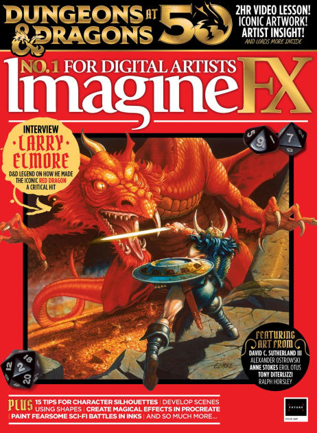 Imaginefx Sci Fi And Fantasy Art Magazine Nook Magazine Barnes Noble