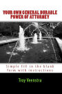 Your Own General Durable Power of Attorney