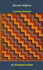 Sunset Afghan Vintage Crochet Pattern