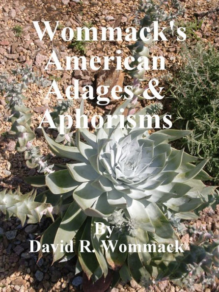 Wommack's American Adages & Aphorisms: That Propelled 20 Generations
