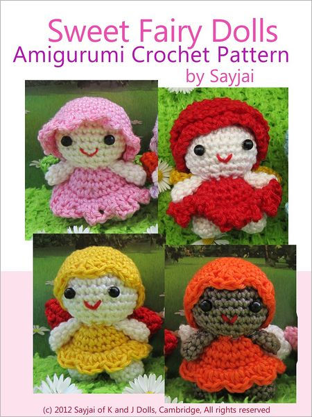 Sweet Fairy Dolls Amigurumi Crochet Pattern by Sayjai, eBook