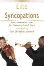 Elite Syncopations Pure Sheet Music Duet for Viola and French Horn, Arranged by Lars Christian Lundholm