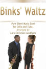 Binks' Waltz Pure Sheet Music Duet for Cello and Tuba, Arranged by Lars Christian Lundholm