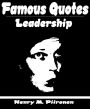 Famous Quotes on Leadership