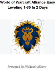 World of Warcraft Alliance Leveling 1-85 in Two Days Guide