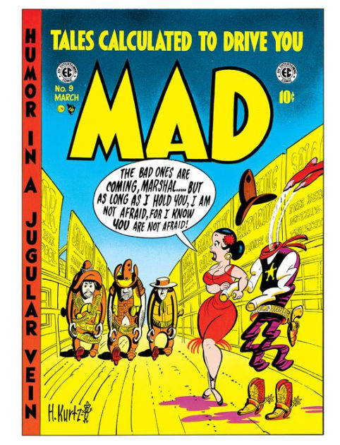 Mad Magazine #9 By Jerry DeFuccio, Jack Davis, Will Elder, Harvey ...