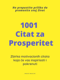 Title: 1001 Citat za prosperitet, Author: Mario Maglov