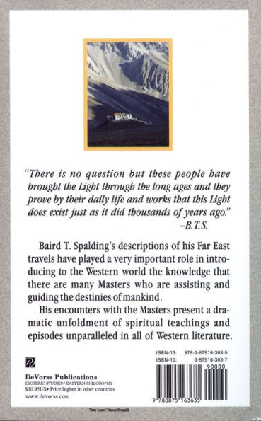 Life & Teaching of the Masters of the Far East, Vol 1