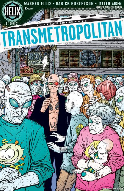 Transmetropolitan #2 by Warren Ellis, Darick Robertson