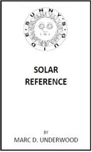 Title: Sunny's Guide Solar Reference, Author: Marc Underwood