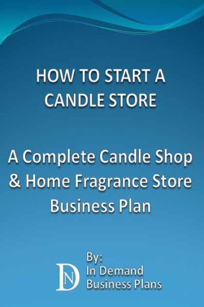 business plan for a candle shop