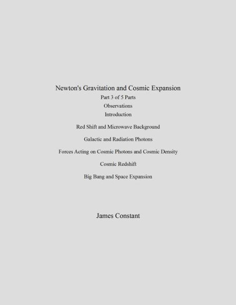 Newton's Gravitation and Cosmic Expansion (III Observations)