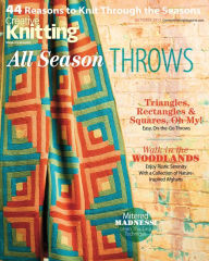 Title: Creative Knitting's All Season Throws - October 2013, Author: Annie's Publishing