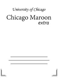 Chicago Maroon