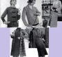 2 Jacket Knitting Patterns and 3 Long Coat Knitting Patterns