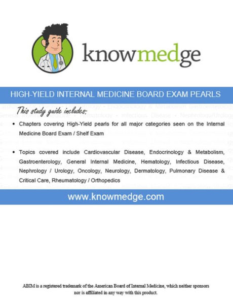 Knowmedge High Yield Internal Medicine Board Exam Pearls