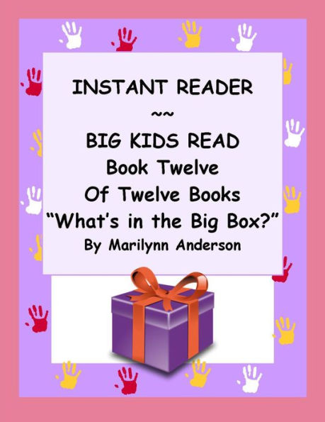 INSTANT READER ~~ Big Kids Read Book Twelve of Twelve Books: 