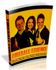 Title: Firesale Essence, Author: Baer