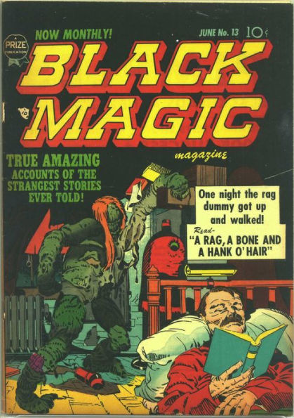 Black Magic Number 13 Horror Comic Book