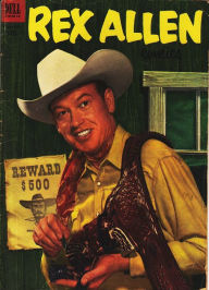 Title: Rex Allen Number 8 Western Comic Book, Author: Lou Diamond