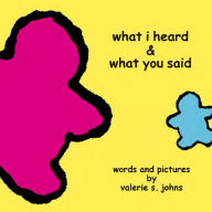 Title: What I Heard & What You Said, Author: Valerie Johns