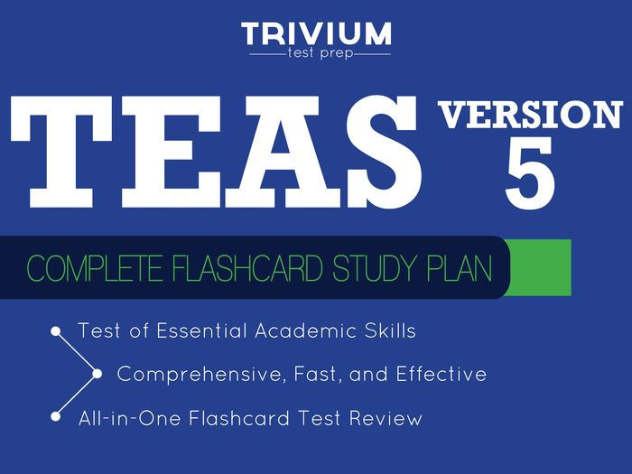 TEAS Version 5 Flashcards: Complete Flashcard Study Plan By Trivium ...