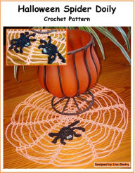 Title: Halloween Spider Doily - Crochet Pattern, Author: Lisa Gentry
