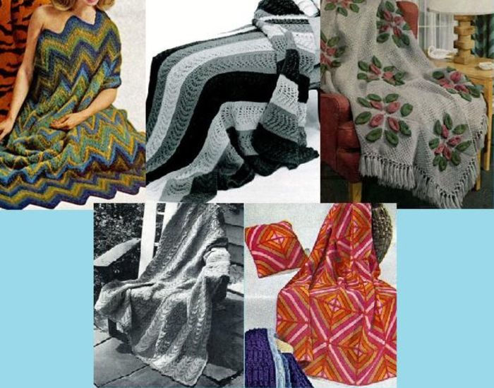 Time to Knit Some Afghans – Knitted Afghan Patterns by . Unknown