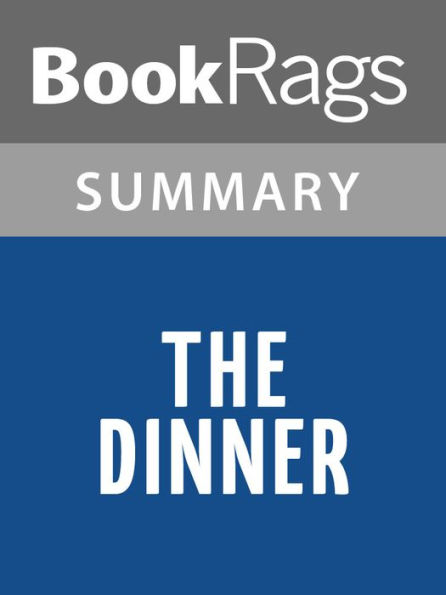 The Dinner by Herman Koch l Summary & Study Guide