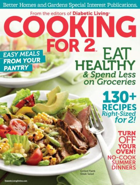 Better Homes and Gardens' Diabetic Cooking for 2